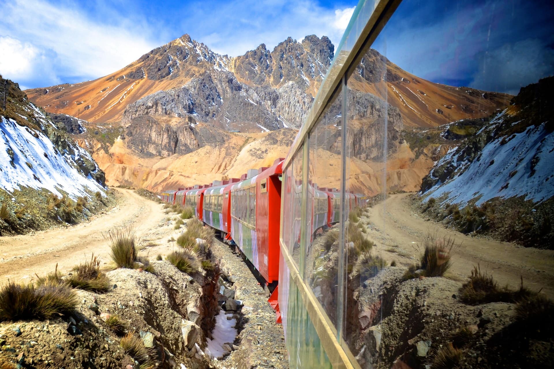 The Train Between Lima and Huancayo