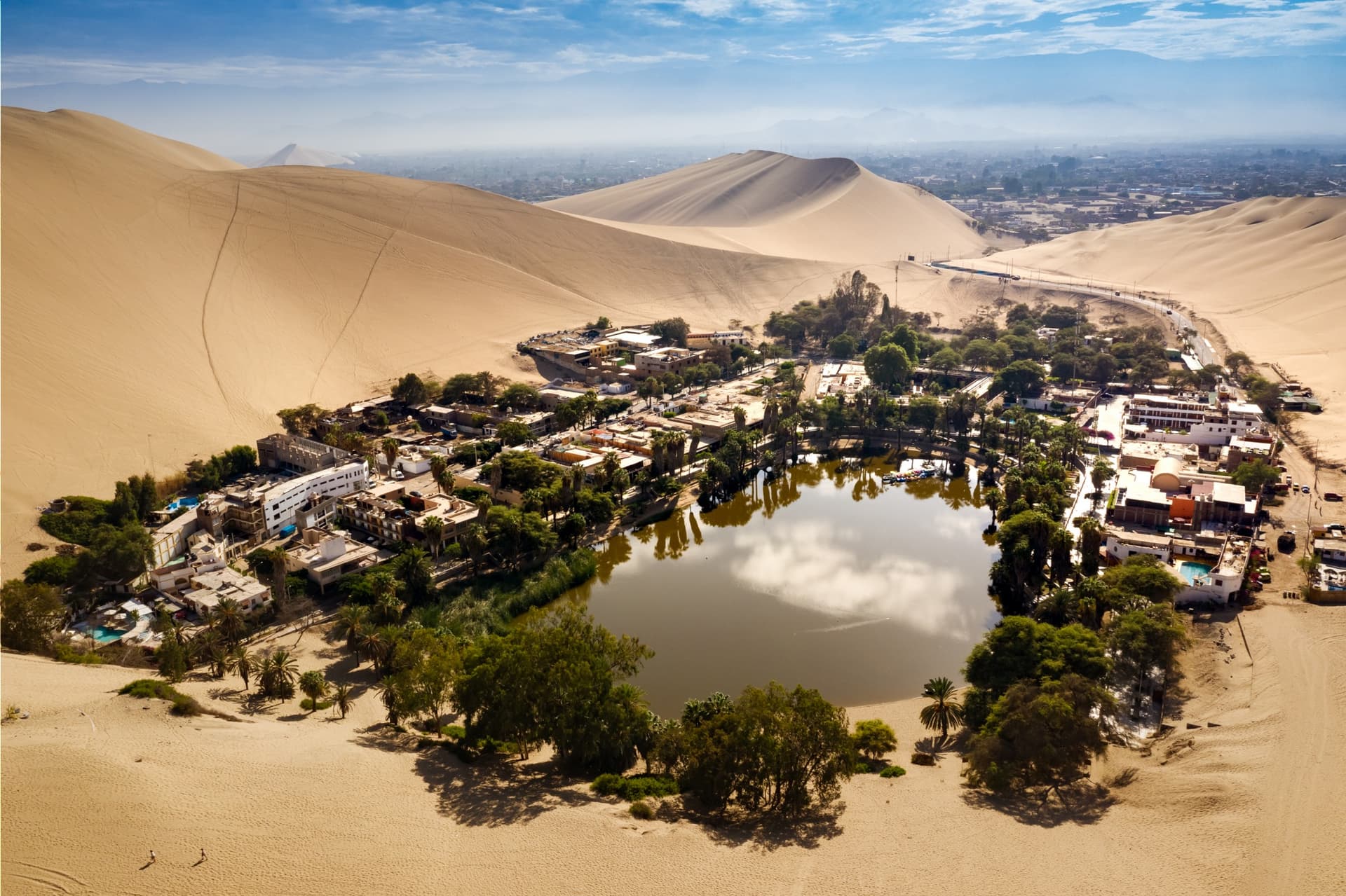 The Huacachina Oasis in Ica