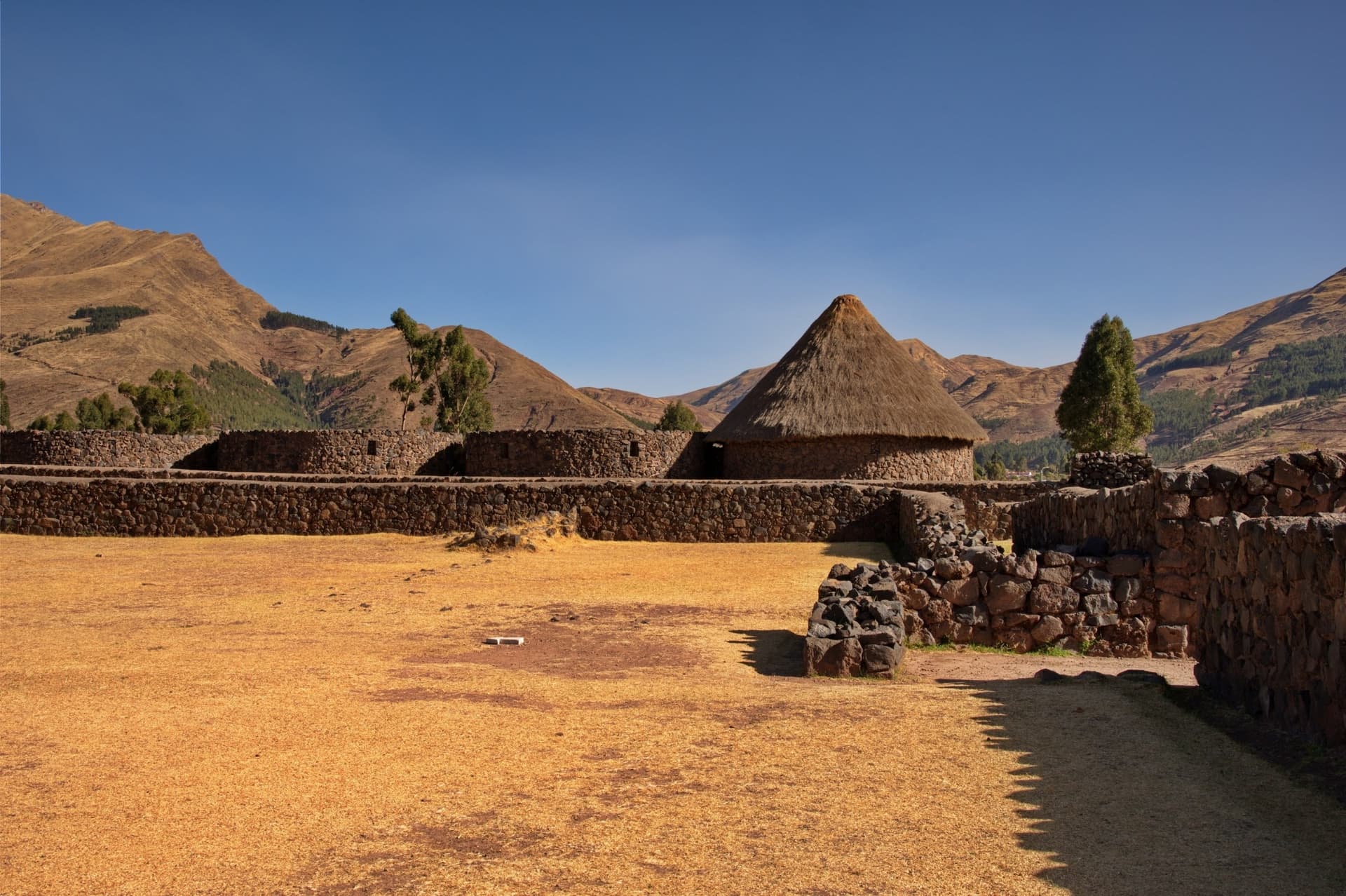Wiracocha Temple at Raqchi